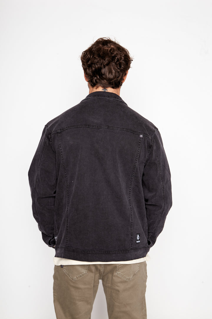 Chaqueta Serrano Orgánico Negro Hombre