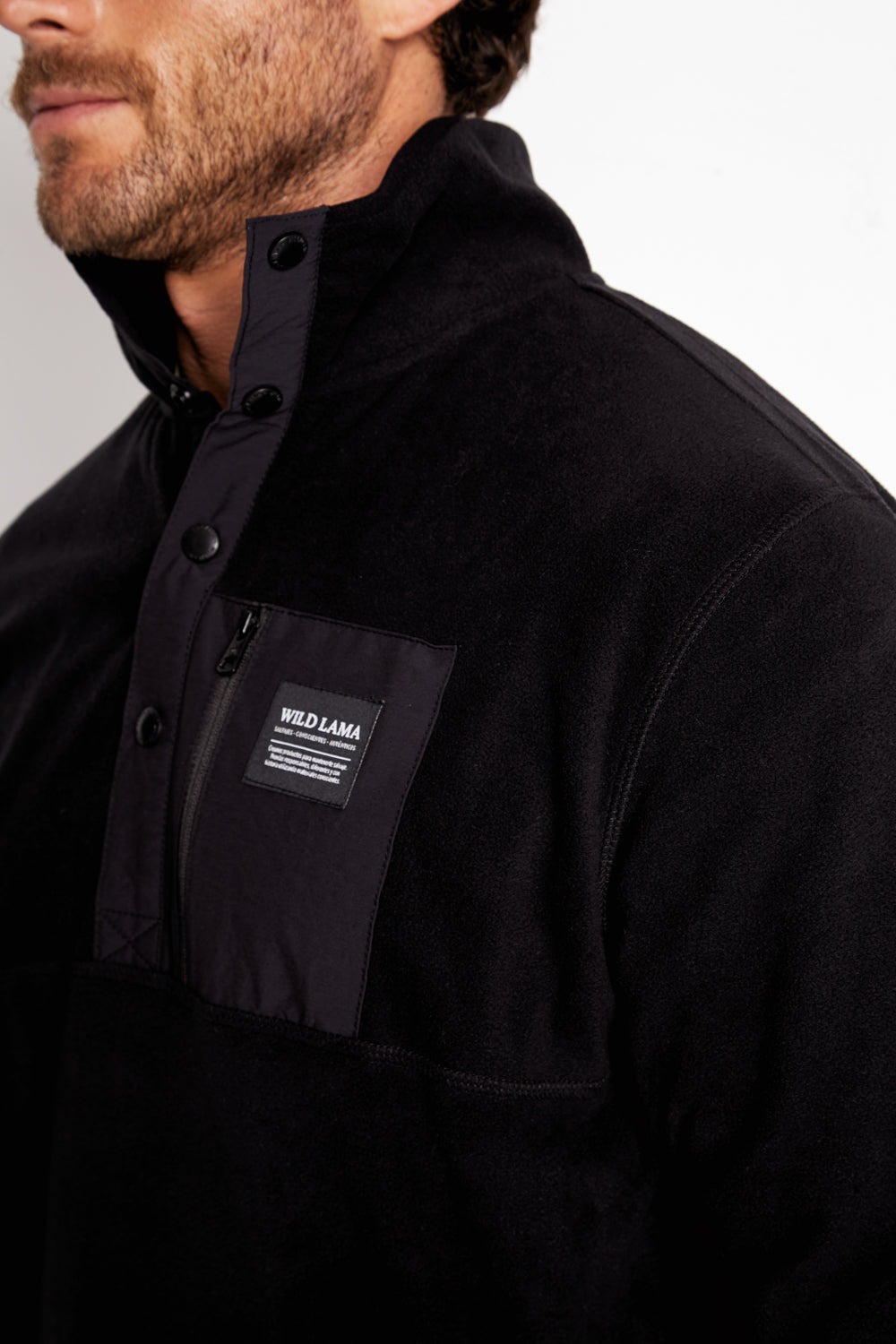 Polar Lava Reciclado Negro Hombre
