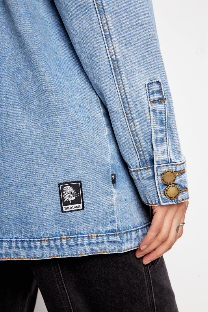 Chaqueta Artemisa Orgánica Denim Mujer