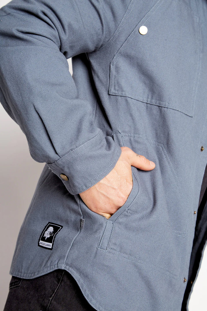 Chaqueta Roble Orgánica Azul Hombre
