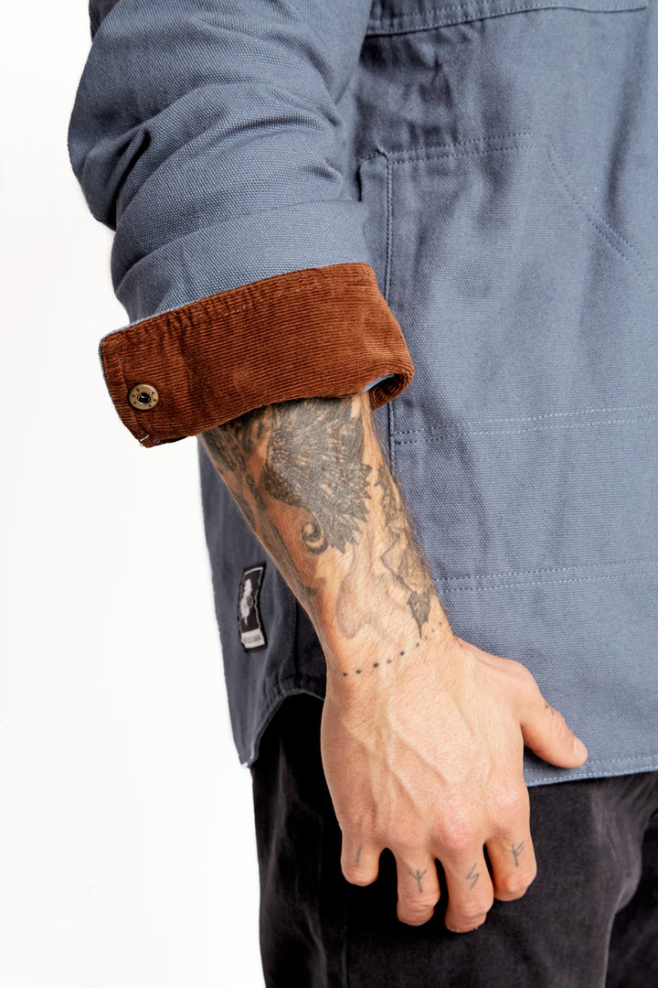 Chaqueta Roble Orgánica Azul Hombre