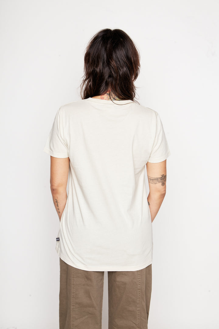 Polera Tila Orgánica Crudo Mujer