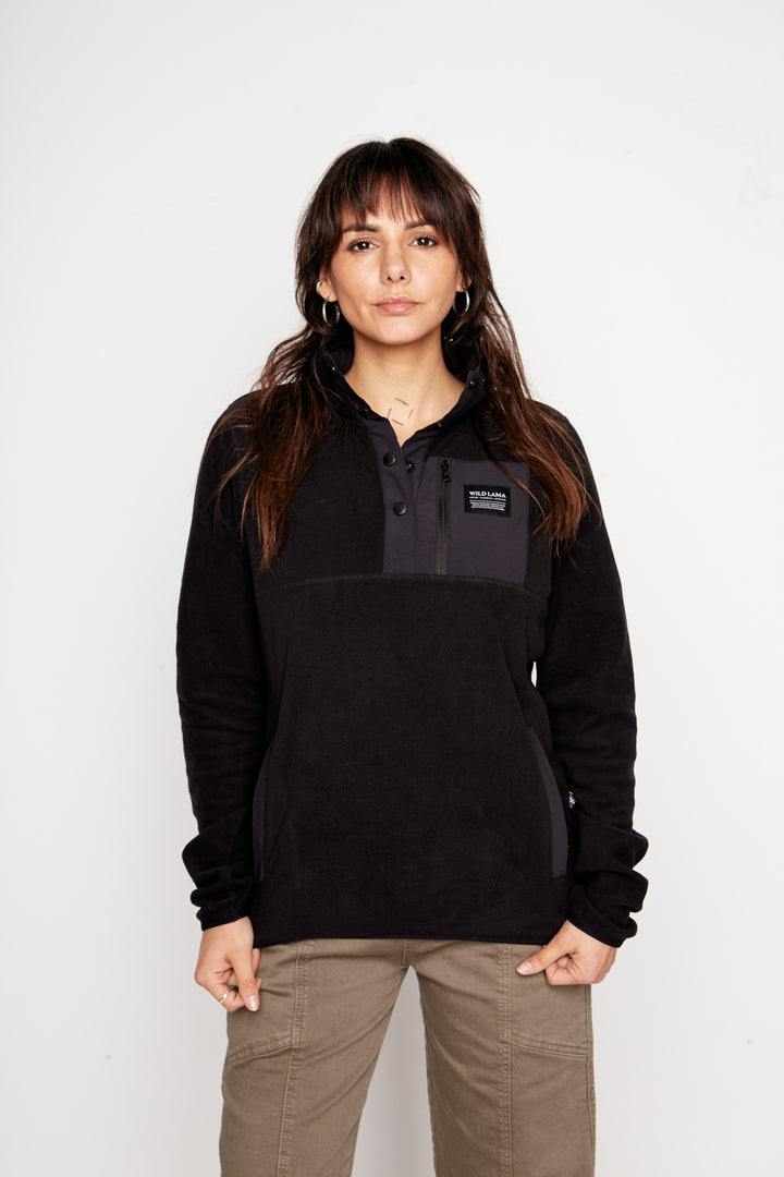 Polar Lava Reciclado Negro Mujer