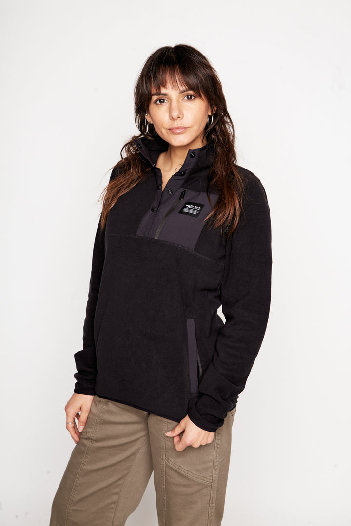 Polar Lava Reciclado Negro Mujer
