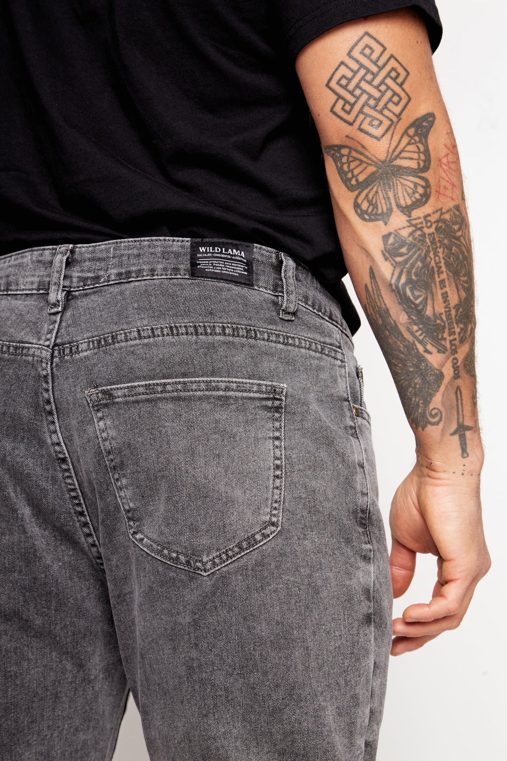 Jeans Gino Orgánico Gris Hombre