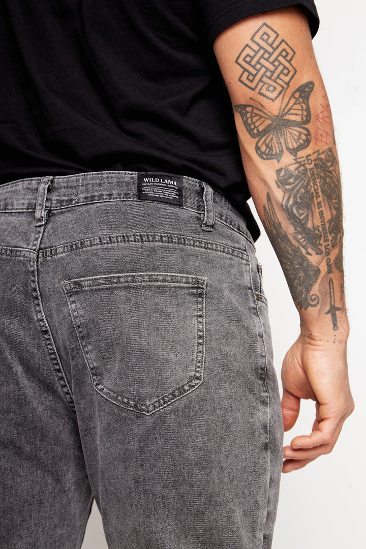 Jeans Gino Orgánico Gris Hombre