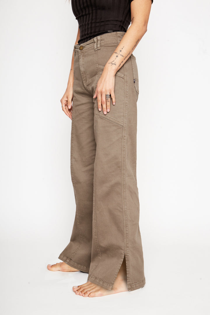 Pantalón Chuga Orgánico Verde Mujer
