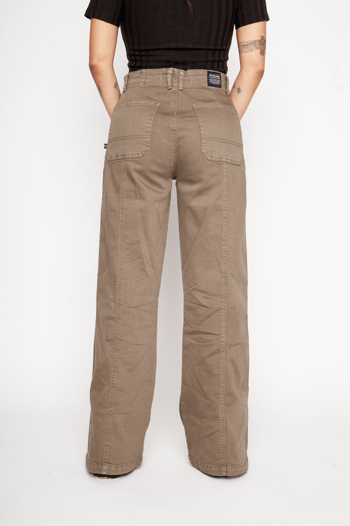 Pantalón Chuga Orgánico Verde Mujer