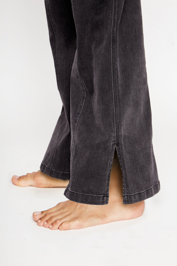 Pantalón Chuga Orgánico Negro Mujer