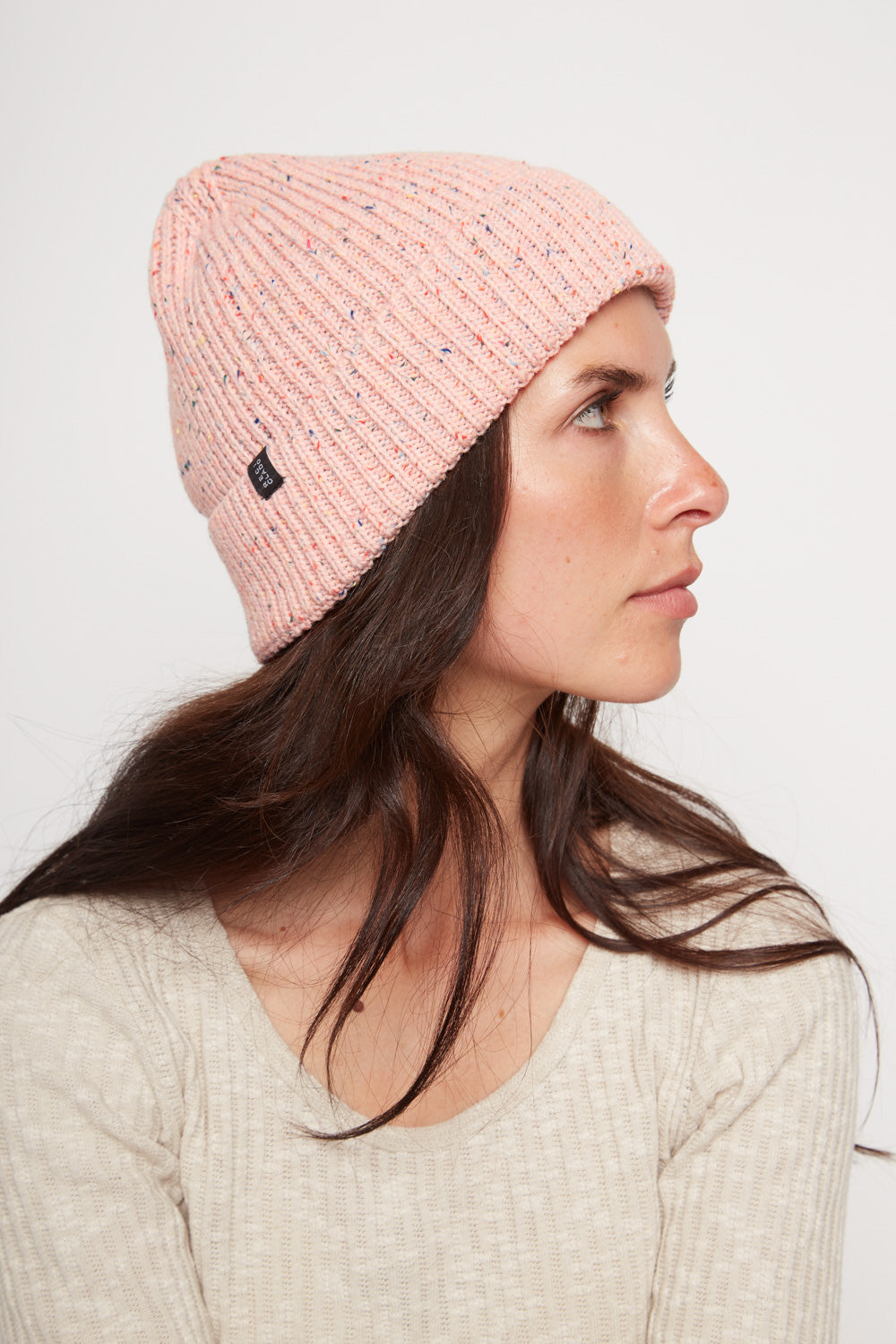 Gorro Bosco Reciclado Fit Medio Rosado