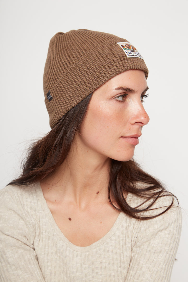 Gorro Greg Fibras Naturales Café
