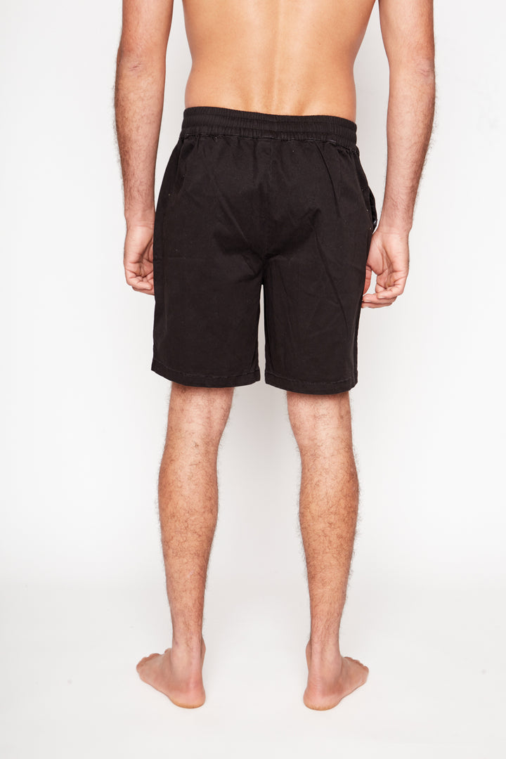 Short Borea Orgánico Negro Hombre