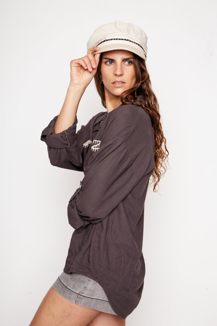 Jockey Naos Fibras Lino Beige