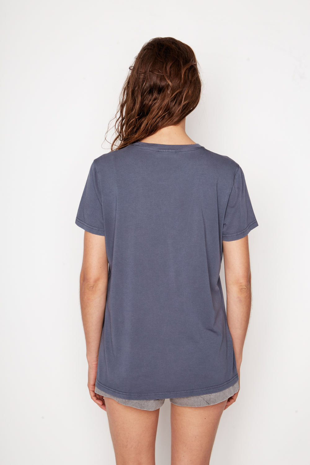 Polera Genovesa Orgánica Azul Marino Mujer