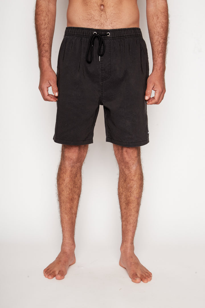 Traje de Baño Ciclón Reciclado Negro Hombre