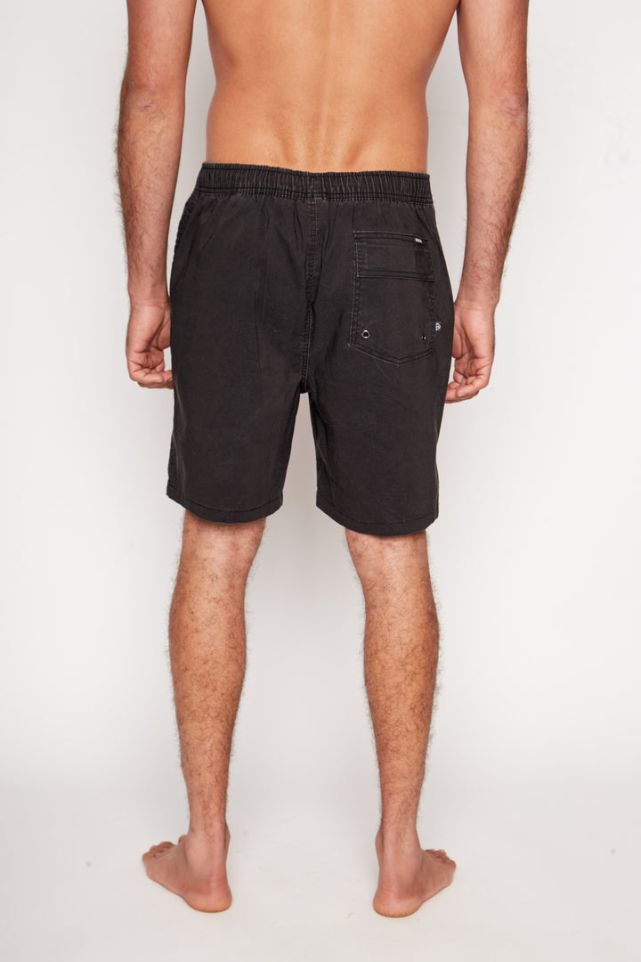 Traje de Baño Ciclón Reciclado Negro Hombre