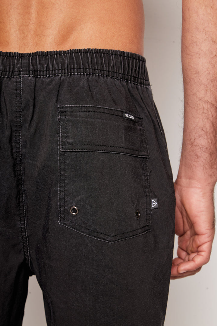 Traje de Baño Ciclón Reciclado Negro Hombre