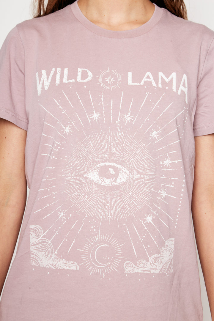 Polera Genovesa Orgánica Rosado Lavado Mujer