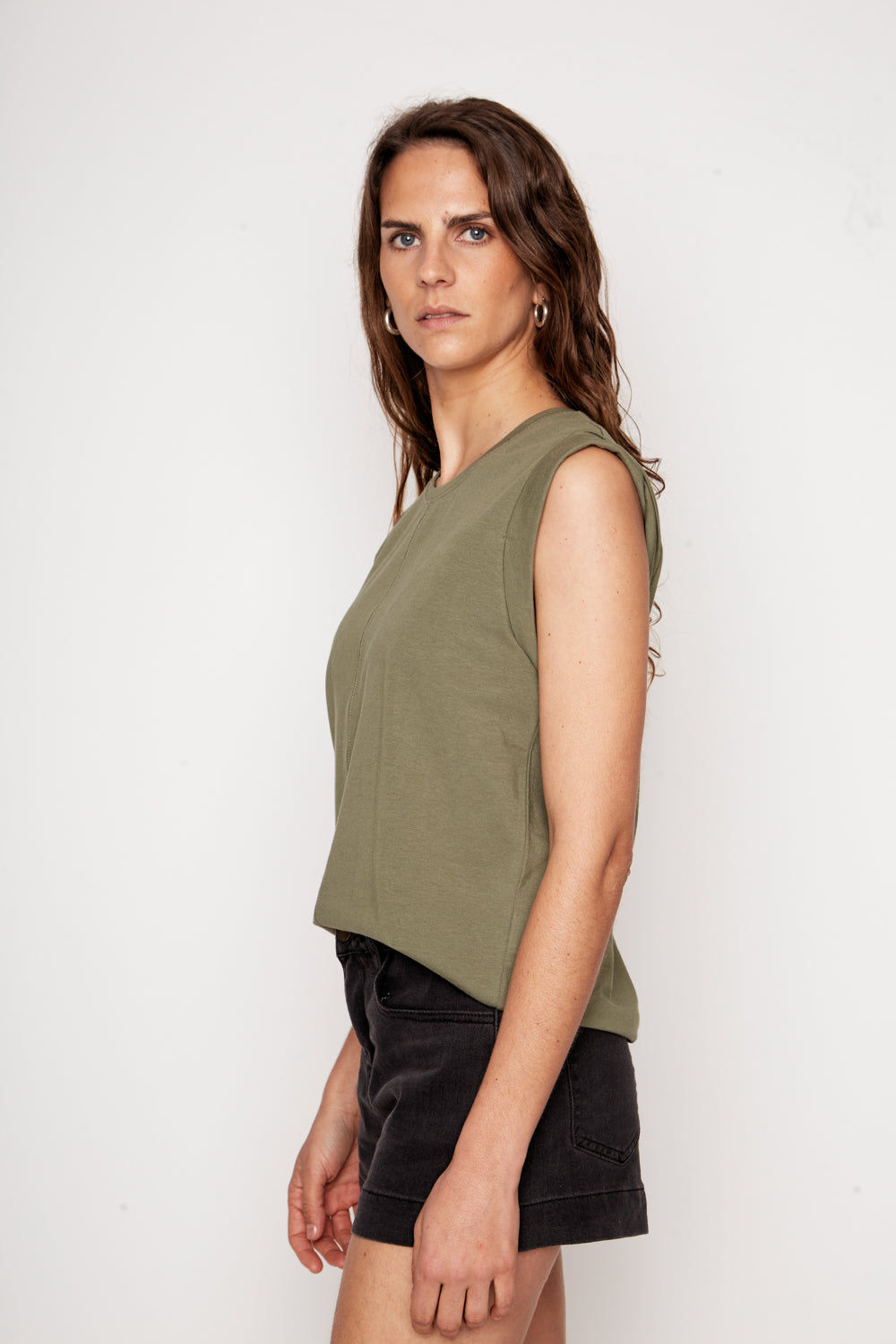 Polera Pupa Orgánica Verde Mujer