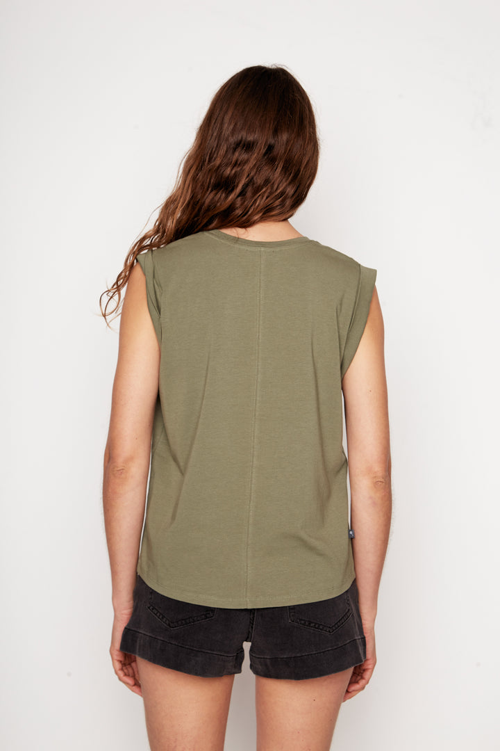 Polera Pupa Orgánica Verde Mujer
