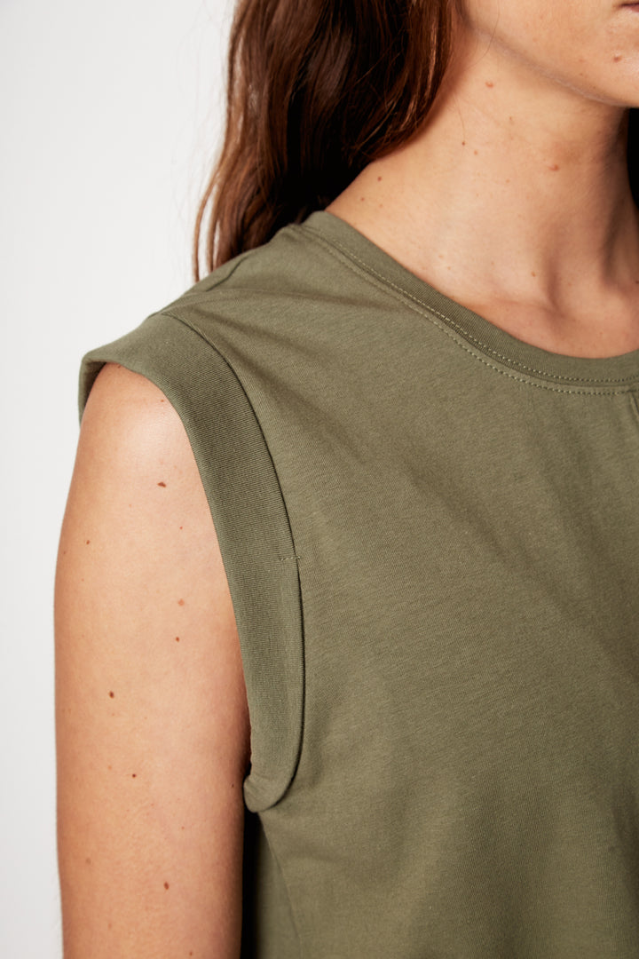 Polera Pupa Orgánica Verde Mujer