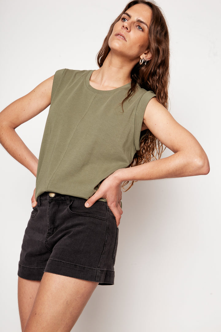 Polera Pupa Orgánica Verde Mujer