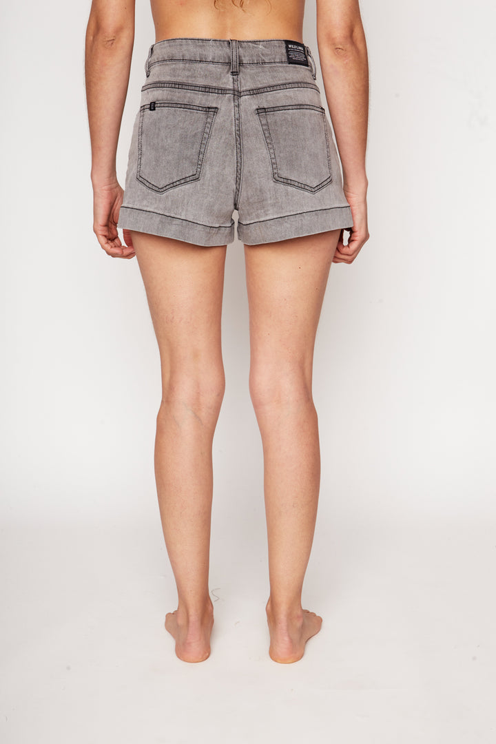 Short Noka Orgánico Gris Mujer