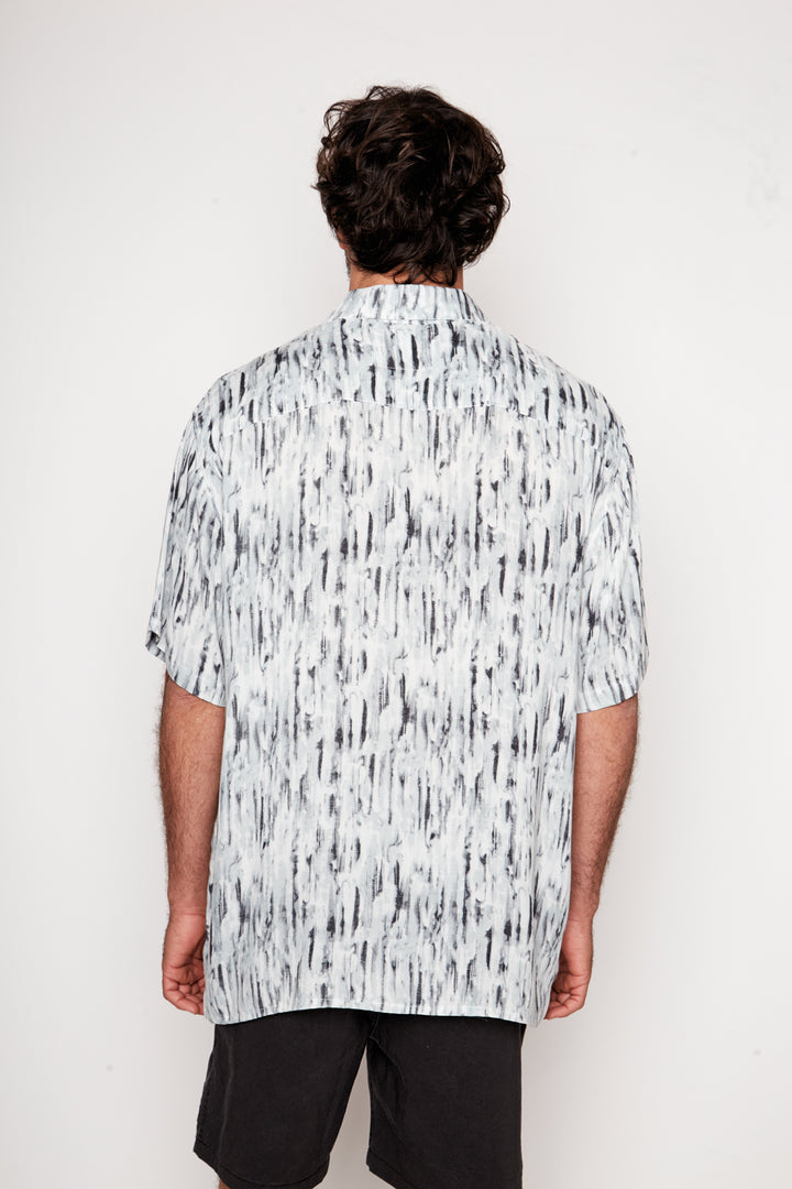 Guayabera Bunche Acuarela Gris