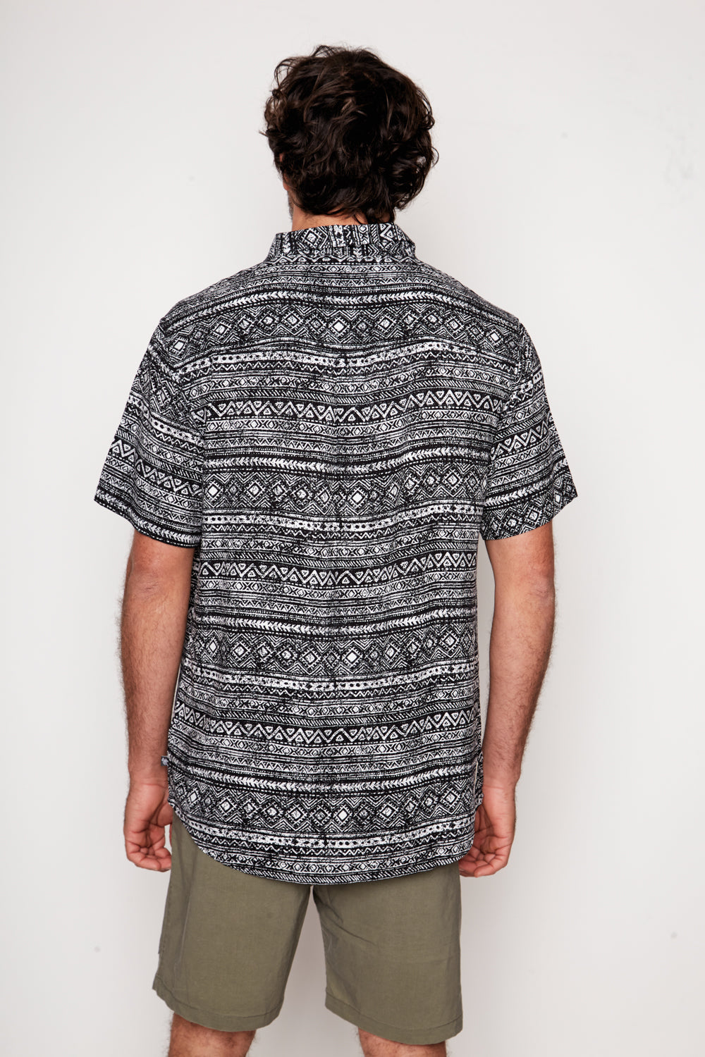 Guayabera Mero Viscosa Gris Hombre