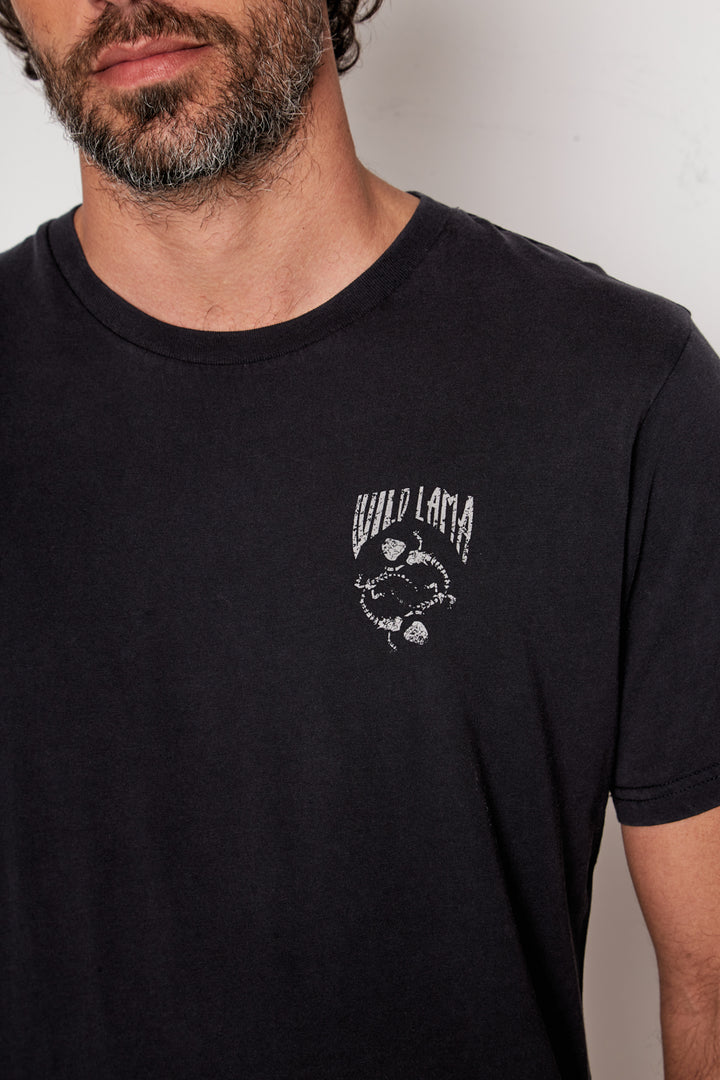 Polera Puya Orgánica Negro Hombre