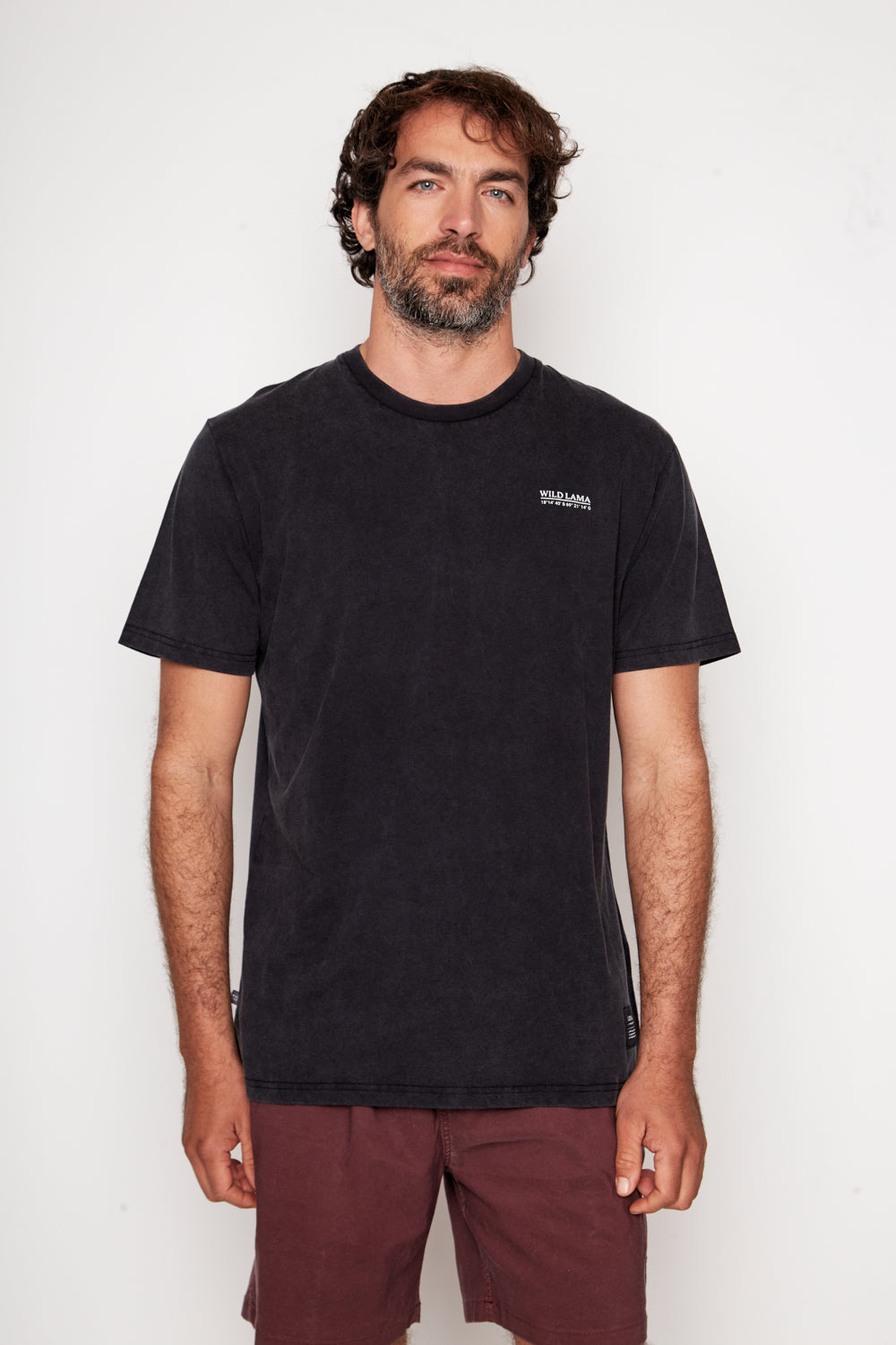 Polera Terra Orgánica Negra Hombre