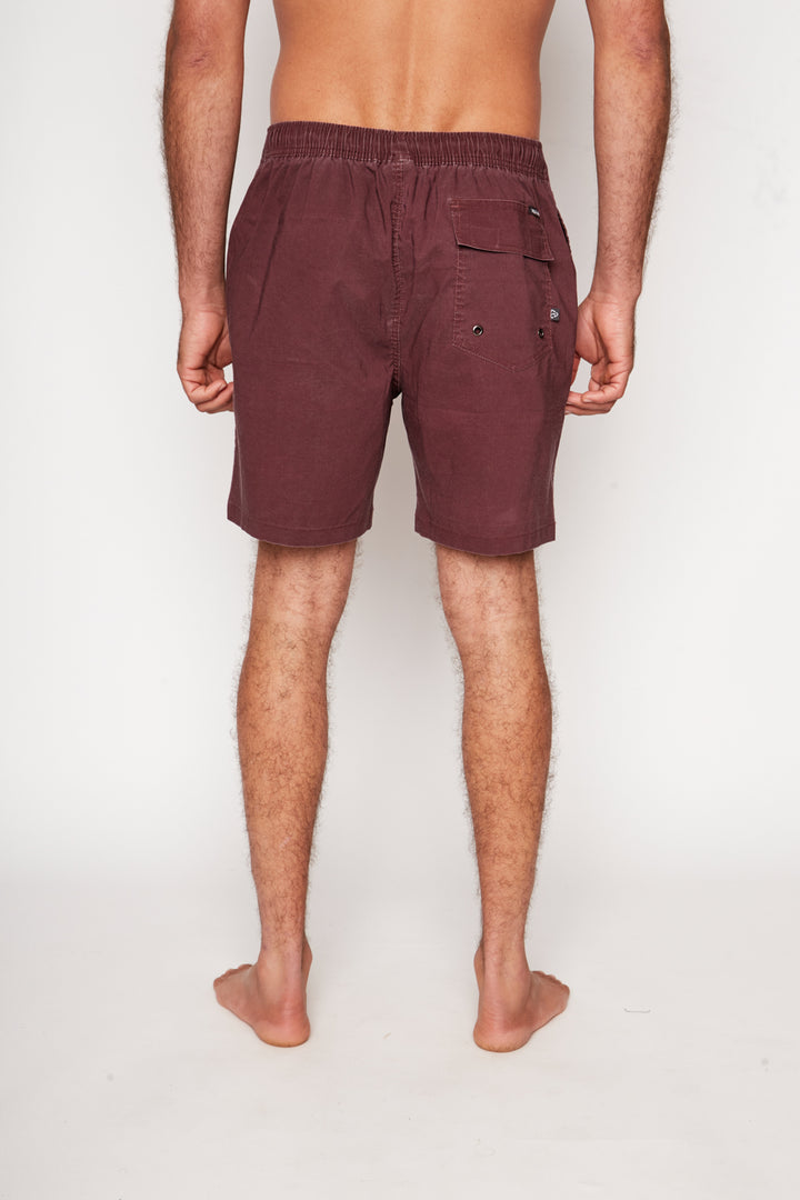 Traje de Baño Ciclón Reciclado Burdeo Hombre