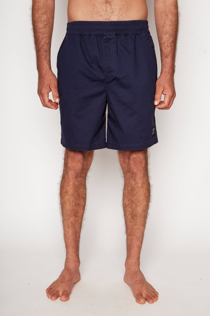 Short Borea Orgánico Azul Hombre