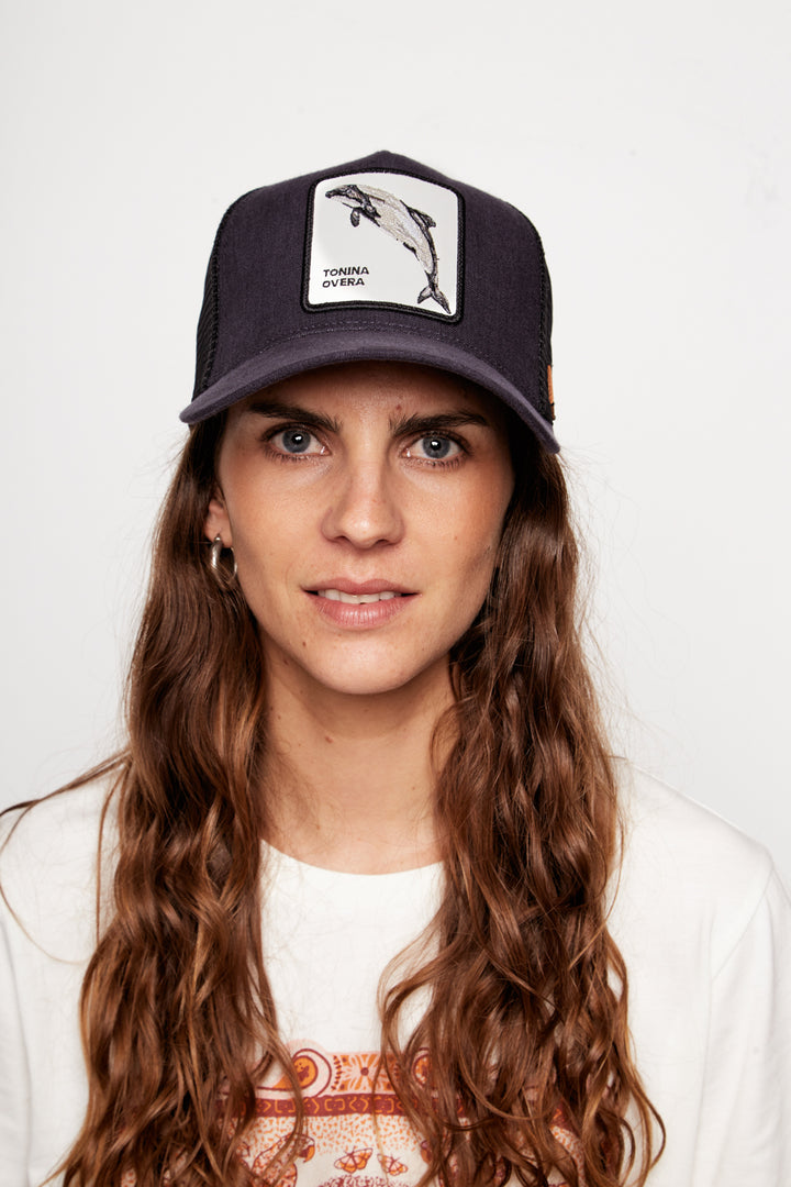 Jockey Tonina Lino Azul Oscuro Lavado