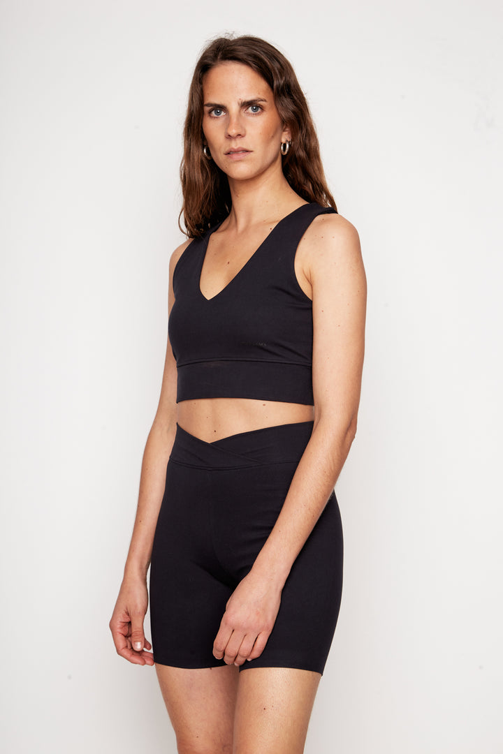 Calza Regi Reciclada Negro Mujer MOVE