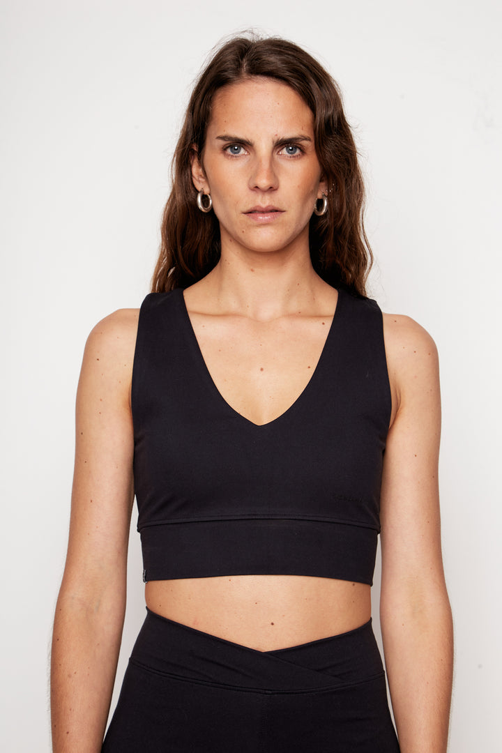 Peto Aura Move Reciclado Negro Mujer