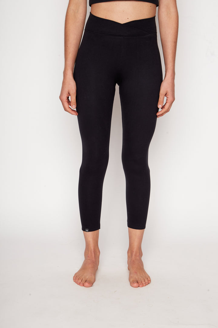 Calza Mirta Reciclada Negro Mujer MOVE