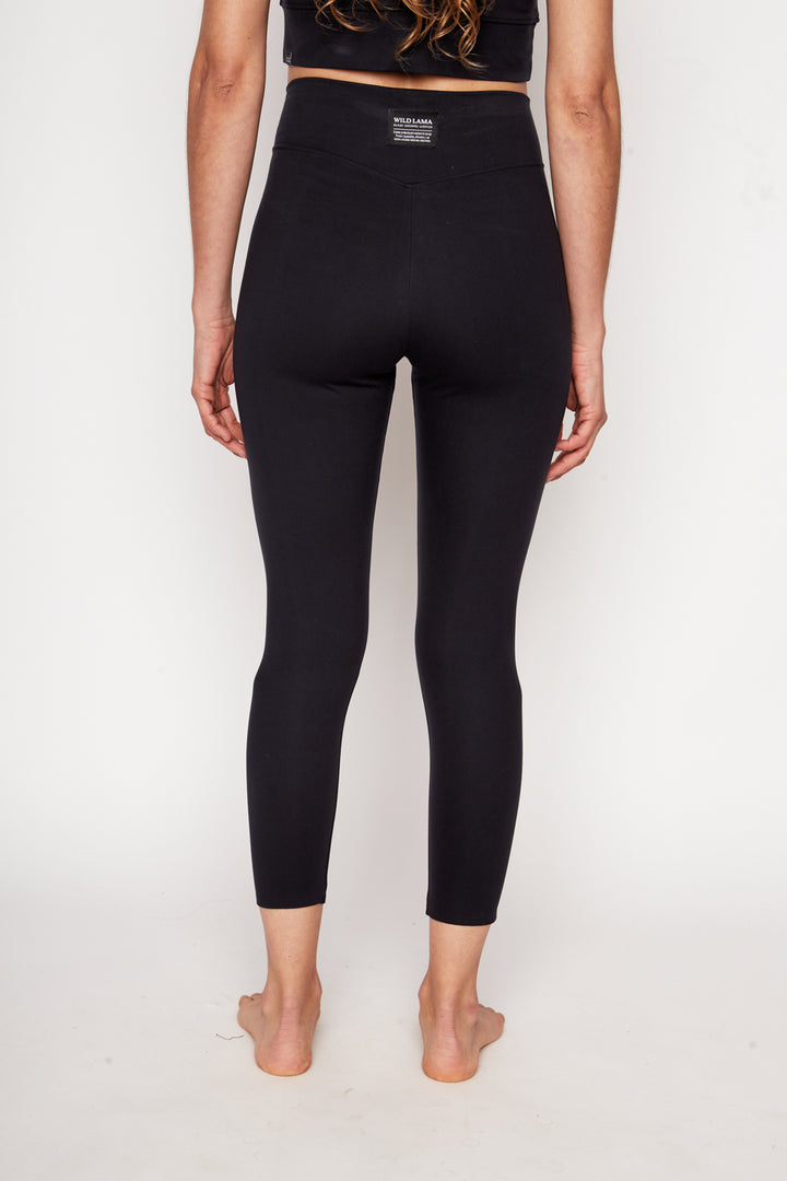 Calza Mirta Reciclada Negro Mujer MOVE