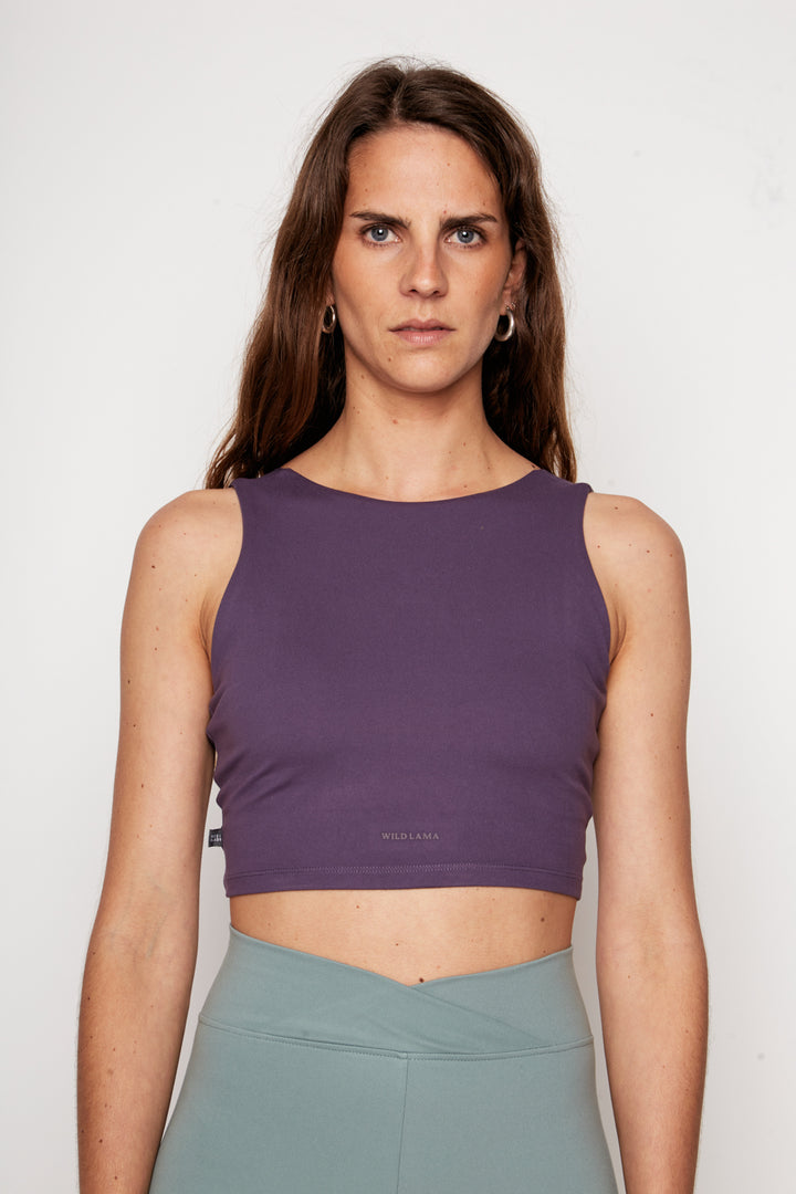 Peto Lali Reciclado Morado Mujer MOVE | Wild Lama