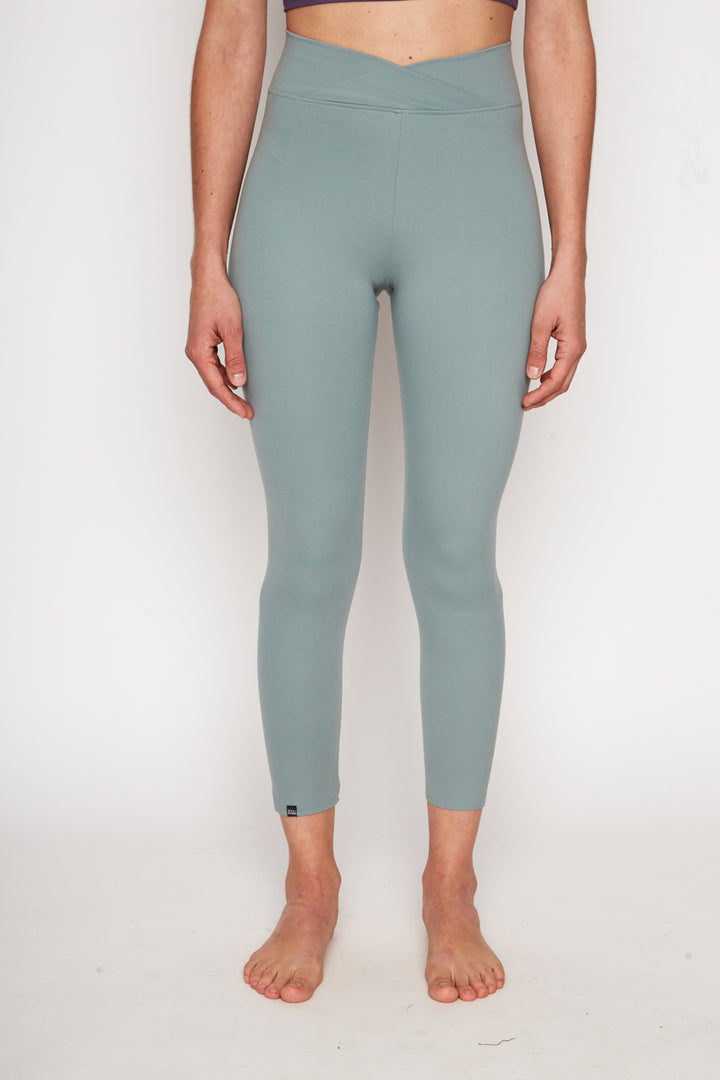 Calza Mirta Reciclada Verde Mujer MOVE