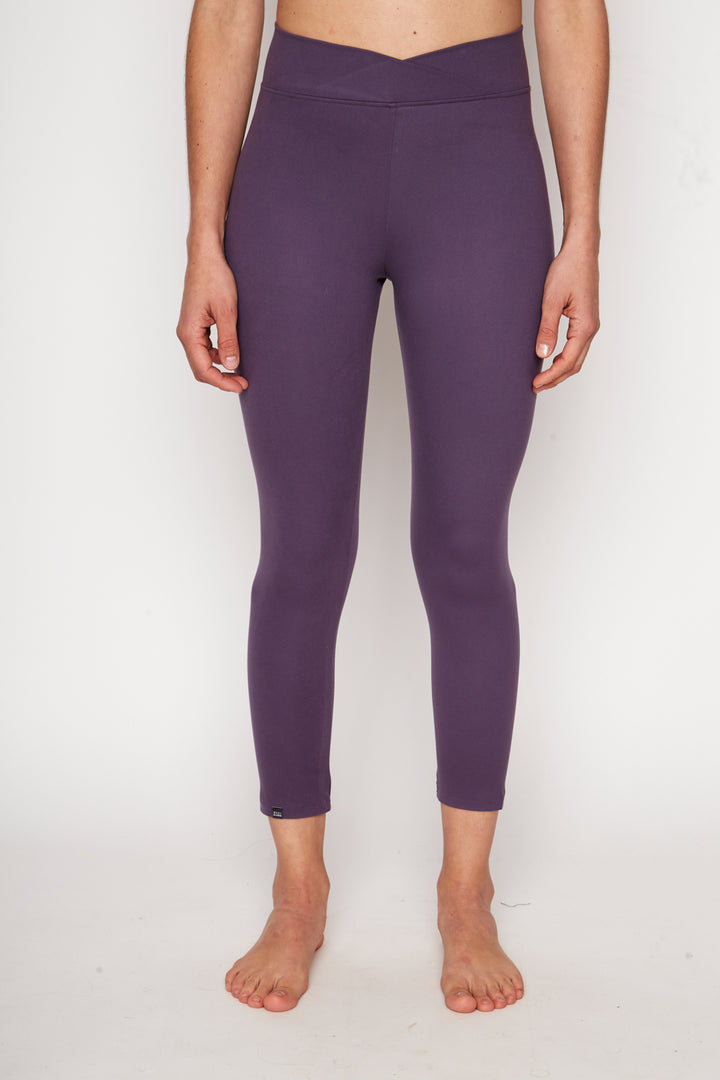 Calza Mirta Reciclada Morada Mujer MOVE