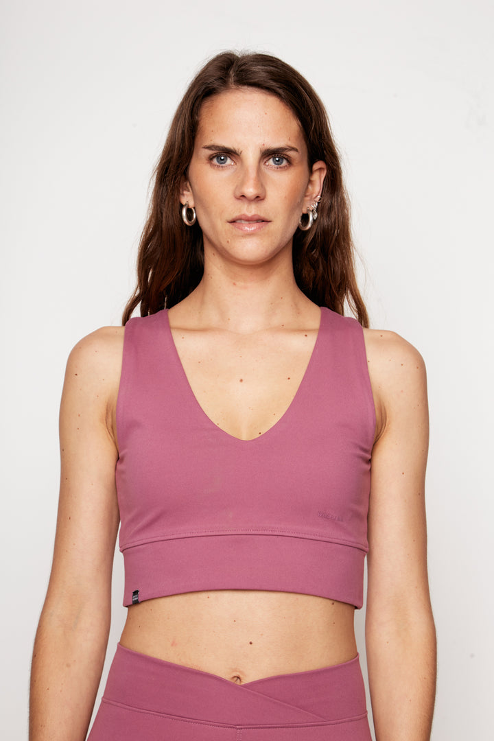 Peto Aura Move Reciclado Rosado Mujer | Wild Lama