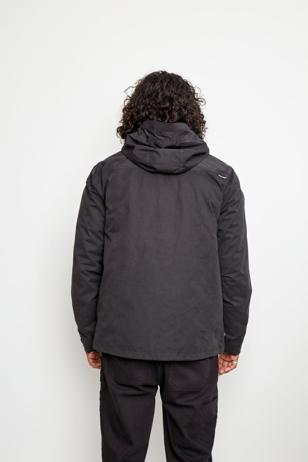 Parka Ruga 3 en 1 Reciclada Negro Hombre