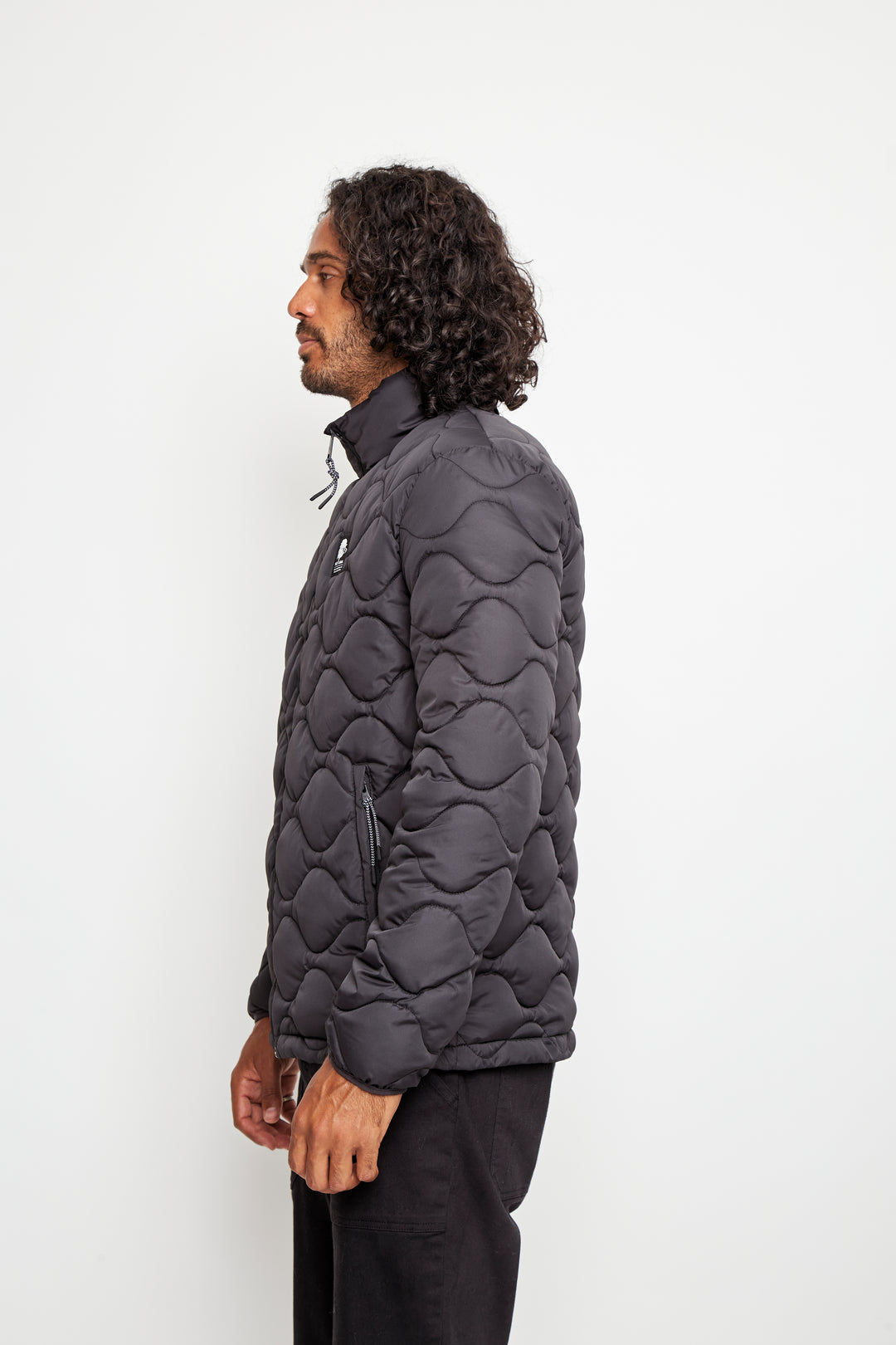 Parka Ruga 3 en 1 Reciclada Negro Hombre