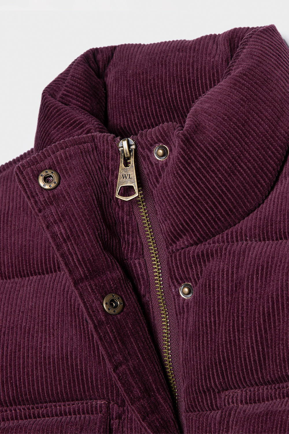 Parka Chic Puffa Orgánica Reciclada Burdeo Mujer