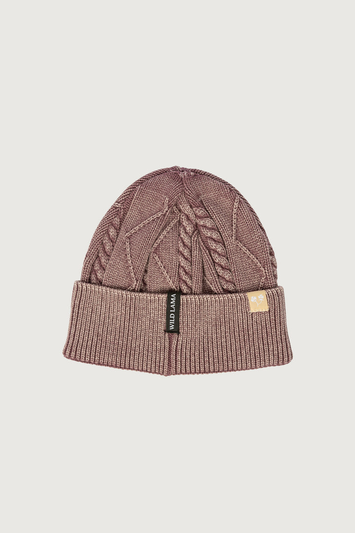 Gorro Gato Andino Acid Algodón Orgánico Fit Corto Rosado