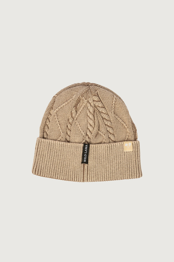 Gorro Acid Zorro Chilote Algodón Orgánico Fit Corto Café