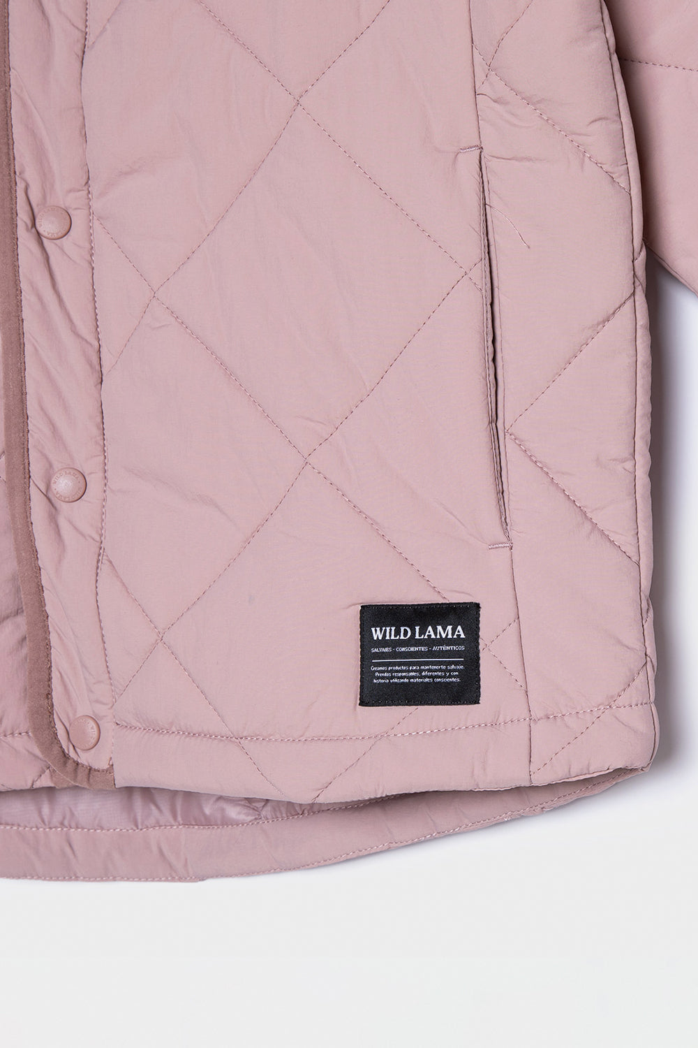 Parka Sauco Reciclada Rosa Mujer