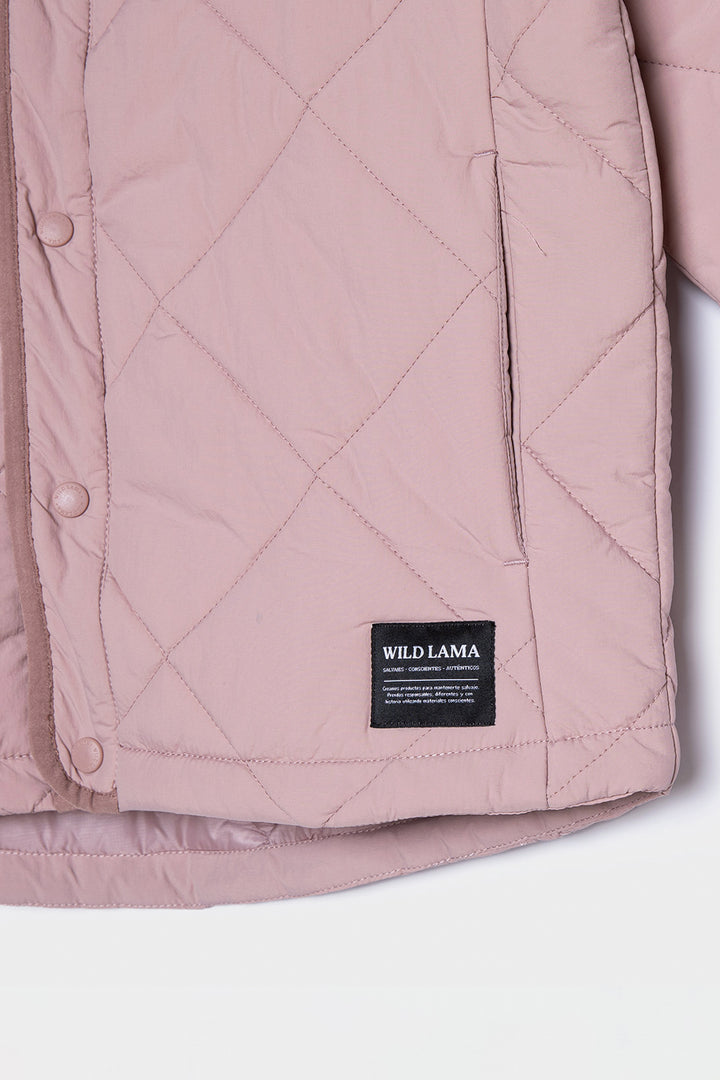 Parka Sauco Reciclada Rosa Mujer