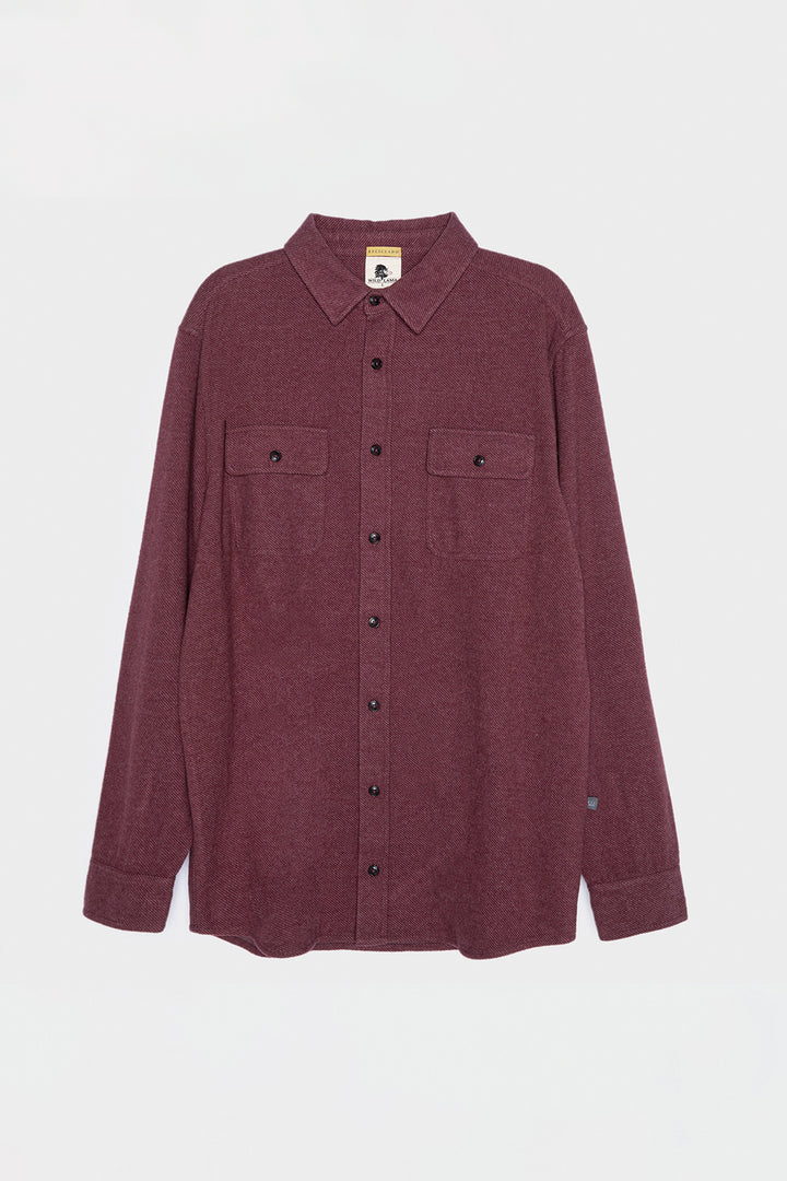 Camisa Notro Reciclada Burdeo Hombre
